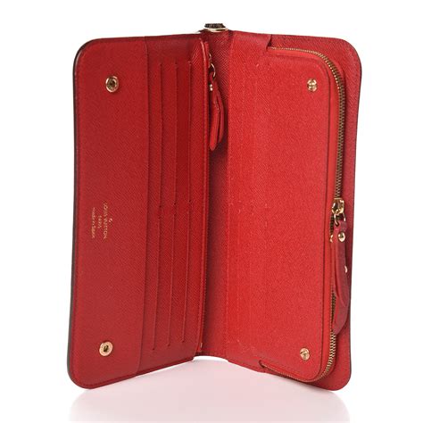 red wallet louis vuitton|LOUIS VUITTON Monogram Insolite Wallet Red .